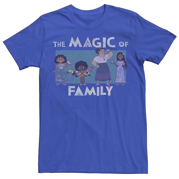 Men's Disney Encanto The Maic Of Family Group Portrait Tee