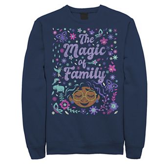 Disney's Encanto Men's The Magic Of Family Collage Poster Sweatshirt