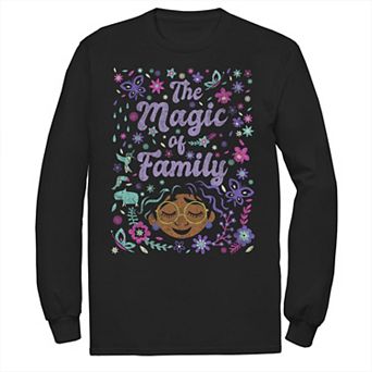 Disney's Encanto Men's The Magic Of Family Collage Poster Tee