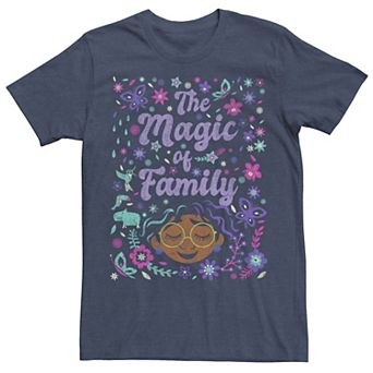 Disney's Encanto Men's The Magic Of Family Collage Poster Tee