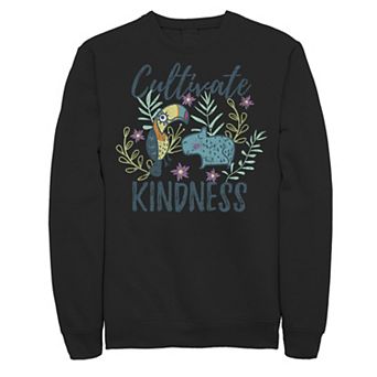 Disney's Encanto Men's Cultivate Kindness Distressed Animal Sketch Sweatshirt
