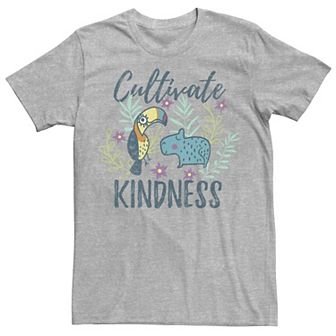 Disney's Encanto Men's Cultivate Kindness Distressed Animal Sketch Tee