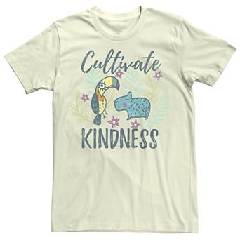 Disney's Encanto Men's Cultivate Kindness Distressed Animal Sketch Tee