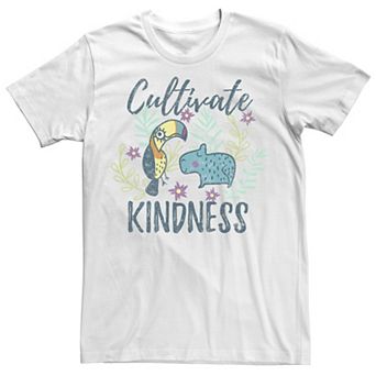 Disney's Encanto Men's Cultivate Kindness Distressed Animal Sketch Tee