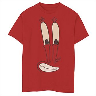Boys 8-20 SpongeBob SquarePants Mr. Krabs Big Face Graphic Tee