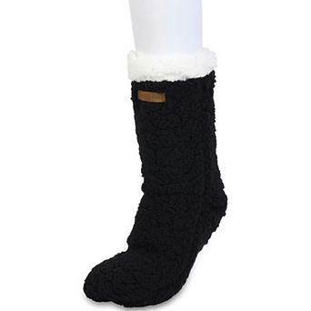 Women's GaaHuu® Faux Shearling Cabin Socks