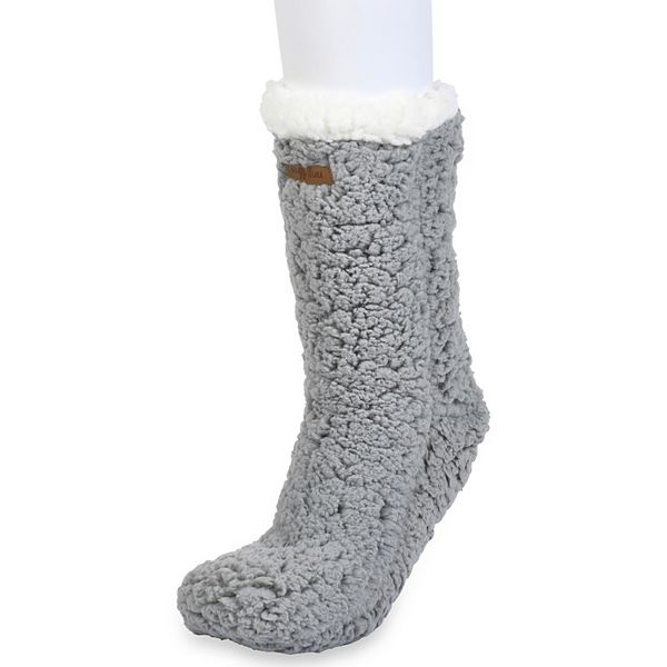 Women's GaaHuu® Faux Shearling Cabin Socks