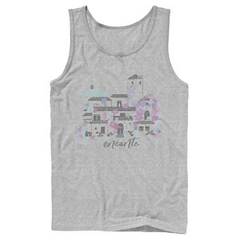 Men's Disney Encanto Home Water Color Portrait Tank Top