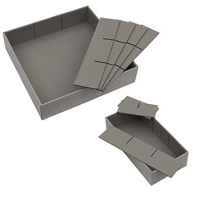 Household Essentials 2-piece Drawer Organizer Trays Set