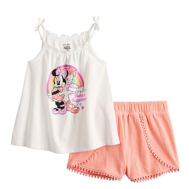 Minnie mouse hotsell short set