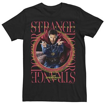 Men's Marvel Spider-Man No Way Home Doctor Strange Portrait Tee