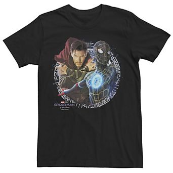 Men's Marvel Spider-Man No Way Home Group Circle Portrait Tee