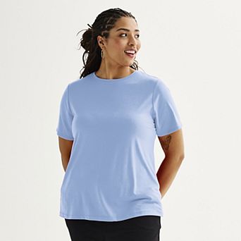 Plus Size Nine West Essential Crewneck Tee