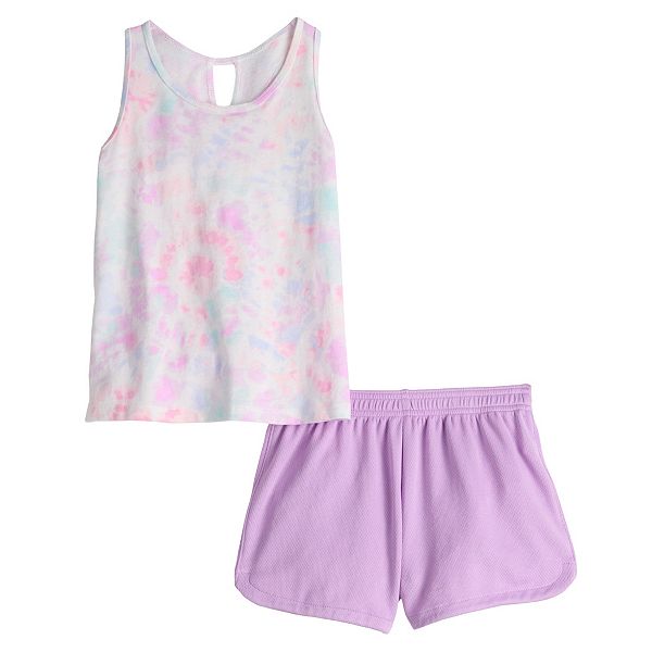 Toddler Girl Jumping Beans® Tank & Mesh Shorts Set