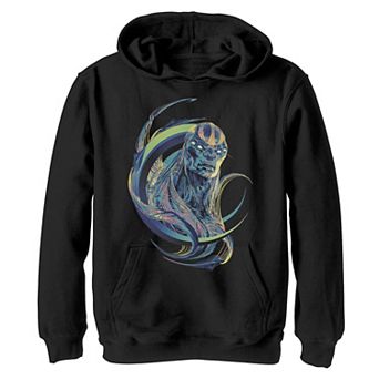 Boys 8-20 Marvel Eternals Kro Colorful Cosmic Portrait Hoodie
