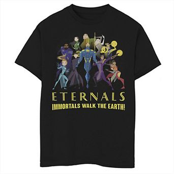 Boys 8-20 Marvel Eternals Pop Art Group Shot Graphic Tee