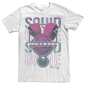 Men's Squid Game Worker Collage Portrait Tee