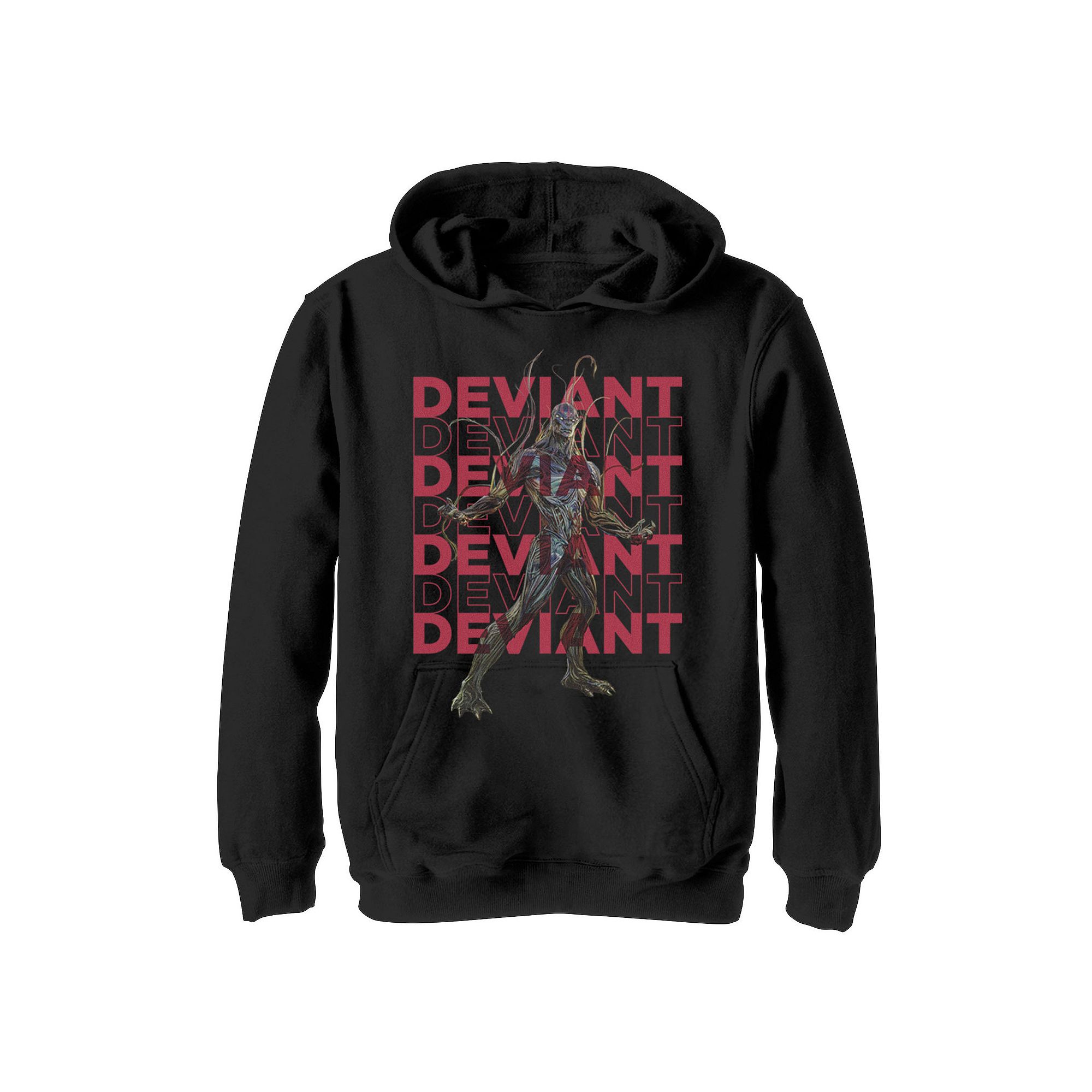 Boys 8-20 Marvel Eternals Kro Deviant Stack Hoodie, Boys, Size: Small, Bla