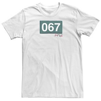 Men's Squid Game Player 067 Patch Tee