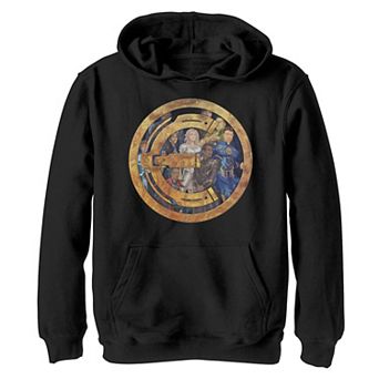 Boys 8-20 Marvel Eternals Badge Tonal Group Shot Hoodie