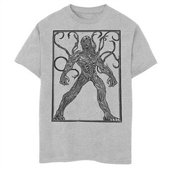 Boys 8-20 Marvel Eternals Kro Line Art Box Poster Graphic Tee
