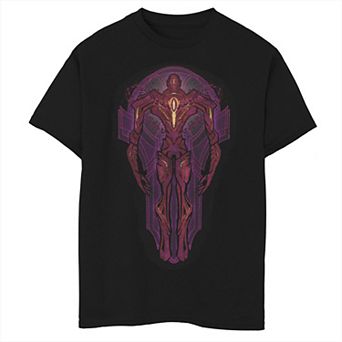 Boys 8-20 Marvel Eternals Kro Stained Glass Portrait Graphic Tee