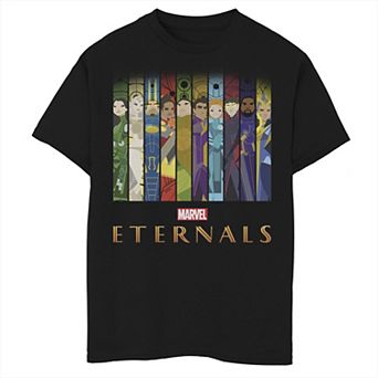 Boys 8-20 Marvel Eternals Team Lineup Poster Graphic Tee