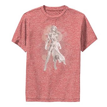 Boys 8-20 Marvel Eternals Thena Tonal Portrait Graphic Tee