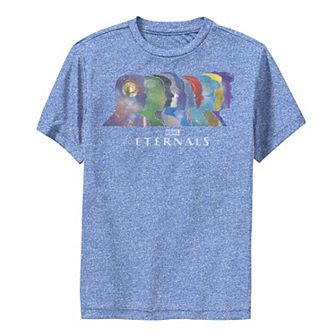 Boys 8-20 Marvel Eternals Cosmic Silhouette Fill Line Up Graphic Tee