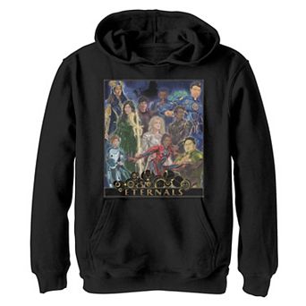 Boys 8-20 Marvel Eternals Team Abstract Poster Hoodie