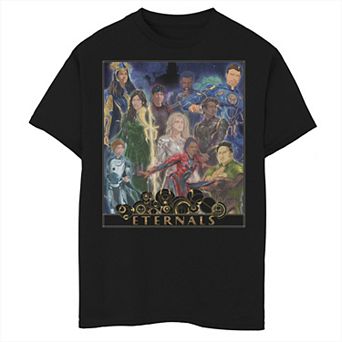 Boys 8-20 Marvel Eternals Team Abstract Poster Graphic Tee