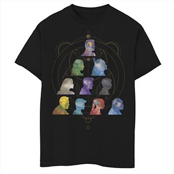 Boys 6-20 Marvel Eternals Group Cosmic Porfile Shots Graphic Tee