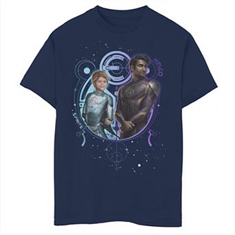 Boys 8-20 Marvel Eternals Kingo and Sprite Portrait Graphic Tee