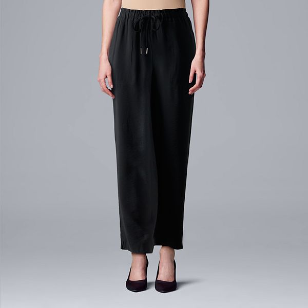 Simply Vera Wang Everyday Movement Relaxed Pull-On Pants-NWT-Free Shipping