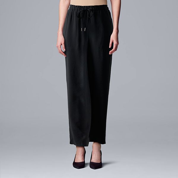 Women's Simply Vera Vera Wang Everyday Movement Utility Pull-On Mid-Rise  Pants