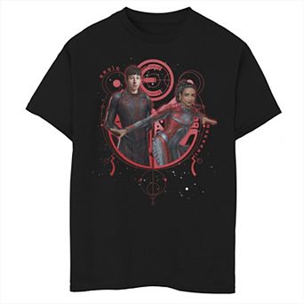 Boys 8-20 Marvel Eternals Druig And Markkari Red Portrait Graphic Tee