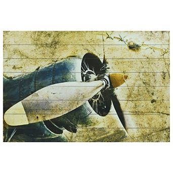 Corsair Arte de Legno Digital Print on Solid Wood Wall Art