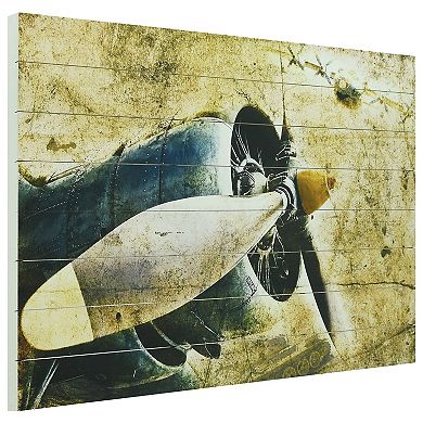 Corsair Arte de Legno Digital Print on Solid Wood Wall Art