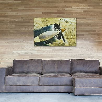 Corsair Arte de Legno Digital Print on Solid Wood Wall Art