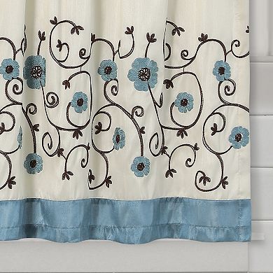 Lush Decor Royal Garden Kitchen 2-Tier Window Curtain Panel Set
