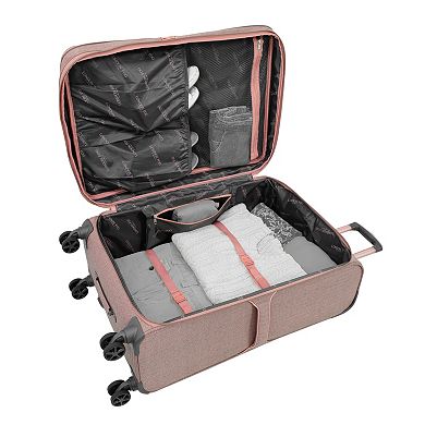 London Fog Yorkshire Expandable Softside Spinner Luggage