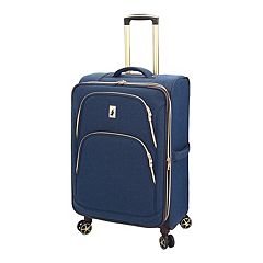 U.S. Traveler Vineyard 4-Piece Softside Luggage Set - Blue