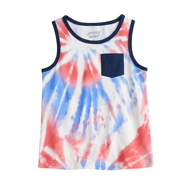 Toddler Boy Jumping Beans® Tie Dye Pocket Tank Top