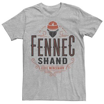 Men's Star Wars The Book Of Boba Fett Fennec Shand Logo Tee