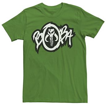 Men's Star Wars The Book Of Boba Fett Street Style Logo Tee