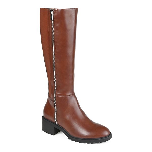 Journee Collection Morgaan Tru Comfort Foam&trade; Women's Knee High Boots - Brown (6 M XWC)