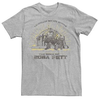 Men's Star Wars The Book Of Boba Fett Throne Sketch Tee
