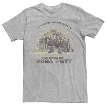 Men's Star Wars The Book Of Boba Fett Throne Sketch Tee