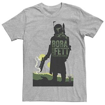 Men's Star Wars The Book Of Boba Fett Silhouette Tee