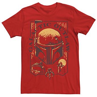 Men's Star Wars The Book Of Boba Fett Galactic Outlaw Tee